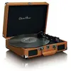 Classic phono Valise-platine rétro - LENCO - TT-10BN - Haut-parleurs intégrés, 33/45/78 RPM, Marron