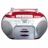 Lecteur CD/radio FM stéréo portable Lenco SCD-420RD Rouge-Argent