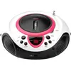 Boombox - LENCO - SCD-38 - Lecteur CD, Lecteur numérique, Radio - Rose