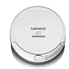 Lenco Lecteur cd portable avec protection contre les chocs cd-201si argent