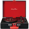 Classic Phono Platine Vinyle LENCO TT-110 - Noire Rouge, Bluetooth