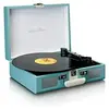 Platine Vinyle LENCO TT-110 - Blanche Bleue, Bluetooth