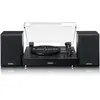 Platine vinyle - LENCO - LS-101BK - 2 haut-parleurs, Bluetooth 5.0, Bois