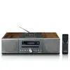 Micro set avec DAB, FM, CD, 2 USB, Bluetooth®, QI, RC Lenco MC-175SI Bois
