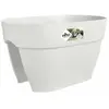 Elho Balconnière Vibia Campana Flower Bridge blanc soie - Longueur 40 cm