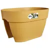 Elho Balconnière Vibia Campana Flower Bridge jaune miel - Longueur 40 cm