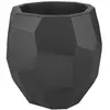 Pot de fleur Elho Plastique Rond Pure Edge Anthracite Ø 40 cm x 42 cm