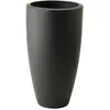 Elho 8887073942500 pots de fleurs pur ronde souple 40 de haut, anthracite