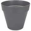 Elho Pot de fleurs rond Loft Urban avec roues Ø 40 x H.35 cm - Anthracite
