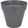 ELHO Pot de fleurs rond Loft Urban - Ø 30 cm - Gris anthracite