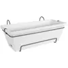 Balconnière en plastique elho Barcelona all in 1 - 50 x 20 cm - blanc