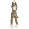 Happy Horse singe en peluche avec son brun 43x43 cm