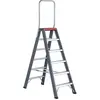 Altrex Escabeau Falco Double AccÃ¨s 6 Marches Noir Aluminium