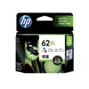 HP 62XL - à rendement élevé - tricolore à base de colorant - originale...