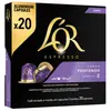 L'OR Espresso Profundo Lungo Intensity 8 20 Capsules Aluminium