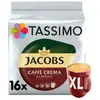 Jacobs Capsules de café Tassimo Caffè Crema Classico XL (compatibles avec les machines à capsules Bosch Tassimo), 16 pcs.