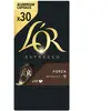 Pack de 30 capsules café L'Or Espresso Forza 4080115 156 g Noir et Marron