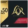 Pack de 50 Capsules café L'Or Espresso Splendente 260 g