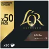 Pack de 50 Capsules café L'Or Espresso Forza 260 g