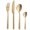 Ménagère 16 pièces - AMEFA - Manille - Couleur Or - Inox - Compatible lave-vaisselle