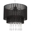 RANEX Lustre - suspension Lustre Amy E27 60W noir et transparent