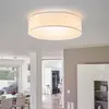 Smartwares Plafonnier Ceiling Dream, Ø 40 cm, textile, blanc