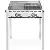 Barbecue Green Fire avec 2 brûleurs Profi Line 2 grilles en inox GN 1/1 116kW - Hendi