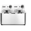Hendi - Friteuse traiteur Kitchen Line 6kW 230V 2 x 4L 205846