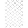 Nature Treillis extensible plastique blanc set fixa profil 23x7 mm 100x200cm