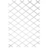 Nature Treillis extensible plastique blanc set fixa profil 23x7 mm 50x150cm