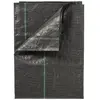 Nature Bâche de sol de contrôle des mauvaises herbes 1x25 m Noir