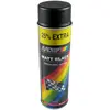 Bombe de peinture Motip Noir mat 500ml M04006 auto pour moto scooter