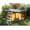 Piscine bois Ubbink SUNWATER All in One 360x120cm octogonale