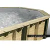Liner seul Gris pour piscine bois Linéa 6,50 x 3,50 x 1,40 m - Ubbink