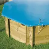 Bâche hiver pour piscine bois Azura 4,00 x 2,00 m - Ubbink  