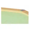 Liner piscine hors-sol Ubbink 400x820xH130cm 75/100ème coloris beige
