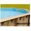 UBBINK Liner seul pour piscine bois Linéa 11,00 x 5,00 x 1,40 m Bleu
