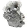 Peluche WWF maman koala 28 cm avec bébé
