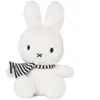 MIFFY - 24182025 - Peluche - Miffy avec Écharpe - Blanc - 23 cm