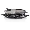 Princess Gril à raclette en pierre avec 8 poêles 1200 W 162710 TU