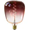 Ampoule LED décorative Kiruna 5W 130lm 1800K - Dimmable marron dégradé Calex
