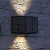 Calex Applique d'extérieur LED solaire Caserta, up/down, noir