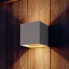 Calex Applique d'extérieur LED à détecteur de mouvement Volterra, sabl...