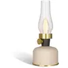 Calex Lampe à poser rechargeable LED Lavinio, sable, lanterne, variate...