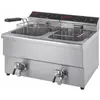 CaterChef Friteuse Professionnelle 2 x 8 Litres avec Robinet Vidange - Pujadas