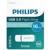 Philips Cle USB 3.0 Philips FM16FD75B Snow edition 16Go Blanc