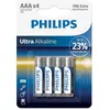 Philips - Ultra LR03 Pile LR3 (aaa) alcaline(s) 1.5 v 4 pc(s)