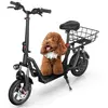 Trottinette Électrique iScooter i12 avec Siège 500W Autonomie 30-35km 36V7.5Ah 12" Deux amortisseurs à l'avant et à l'arrière