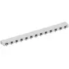 abb-entrelec mistral65   Support Bloc tb08 neutre/T pour 8 modules