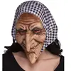 Boland masque facial sorcière latex noir/blanc taille unique